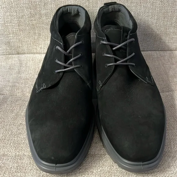 ECCO CS20 Hybrid Chukka Boot Black Plain Toe Men Size 12 ECCO CS20 Hybrid Chukka Boot Brown Plain Toe Men Size 12 EU  main image 3